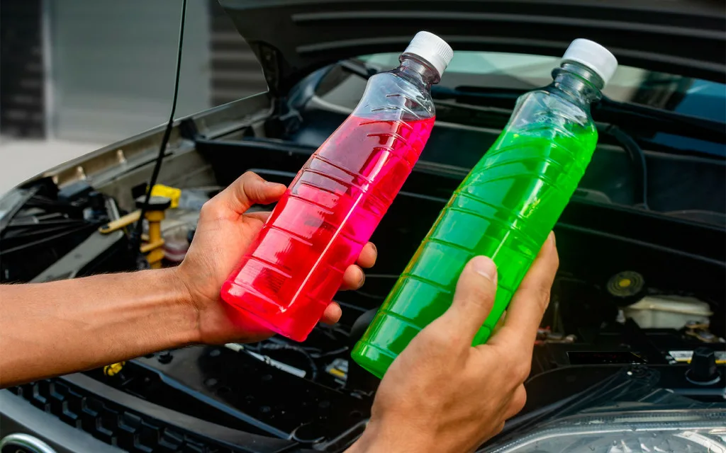 È possibile mescolare antigelo di colori diversi