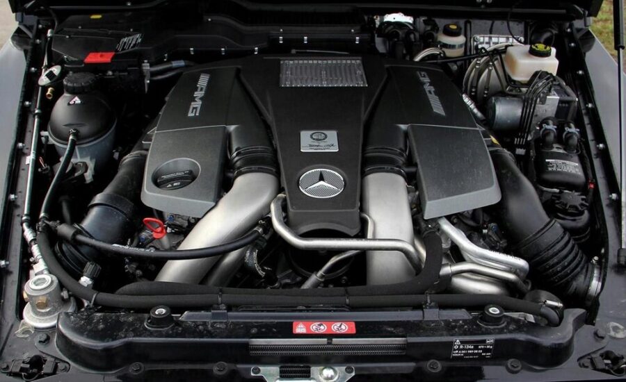 Motore Mercedes AMG M157 5.5