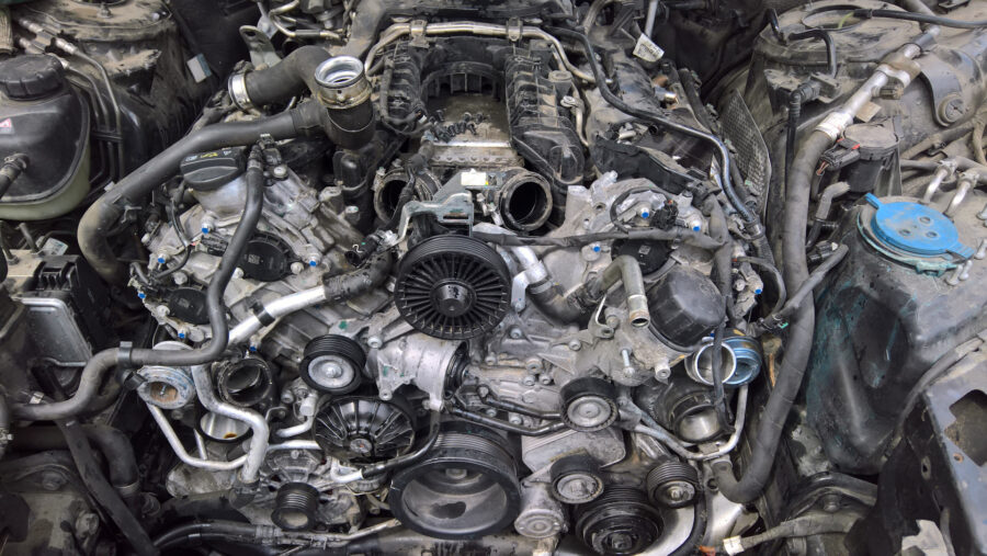 Motore Mercedes M278 4.6